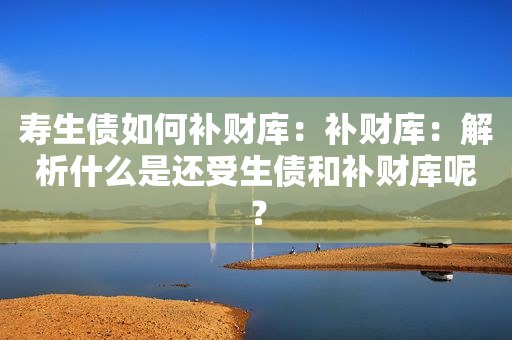 寿生债如何补财库：补财库：解析什么是还受生债和补财库呢？