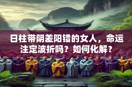 日柱带阴差阳错的女人，命运注定波折吗？如何化解？