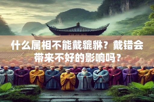 什么属相不能戴貔貅？戴错会带来不好的影响吗？