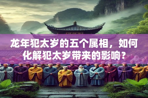 龙年犯太岁的五个属相，如何化解犯太岁带来的影响？