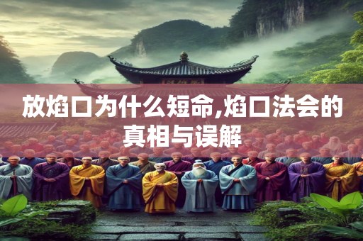 放焰口为什么短命,焰口法会的真相与误解