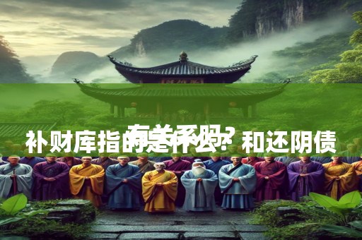 
补财库指的是什么？和还阴债有关系吗？