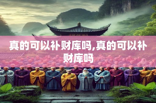 真的可以补财库吗,真的可以补财库吗