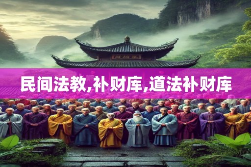 民间法教,补财库,道法补财库