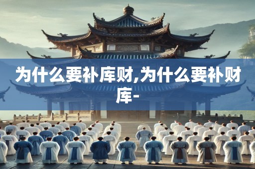 为什么要补库财,为什么要补财库-