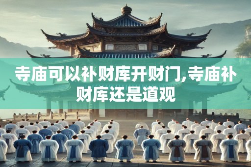 寺庙可以补财库开财门,寺庙补财库还是道观