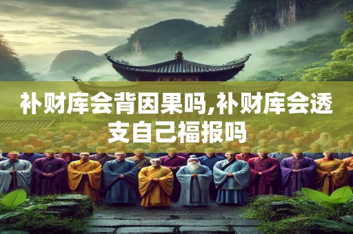 补财库会背因果吗,补财库会透支自己福报吗