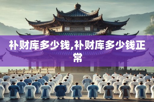 补财库多少钱,补财库多少钱正常