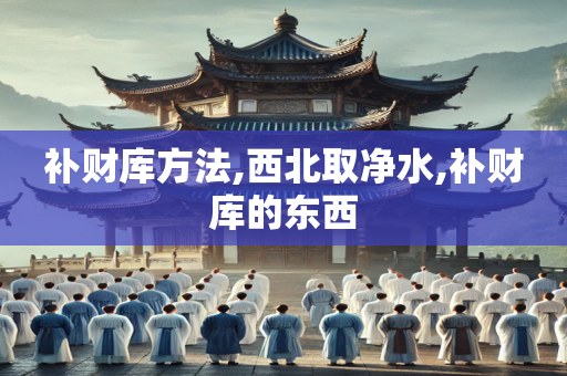 补财库方法,西北取净水,补财库的东西