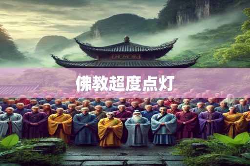 佛教超度点灯