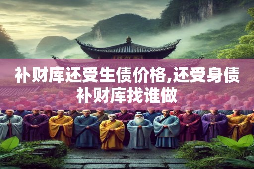 补财库还受生债价格,还受身债补财库找谁做