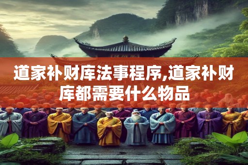 道家补财库法事程序,道家补财库都需要什么物品