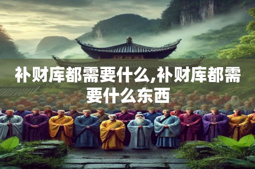 补财库都需要什么,补财库都需要什么东西