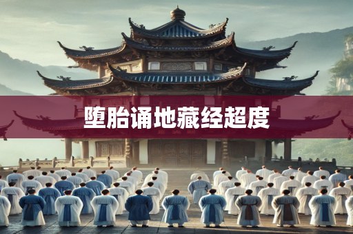 堕胎诵地藏经超度
