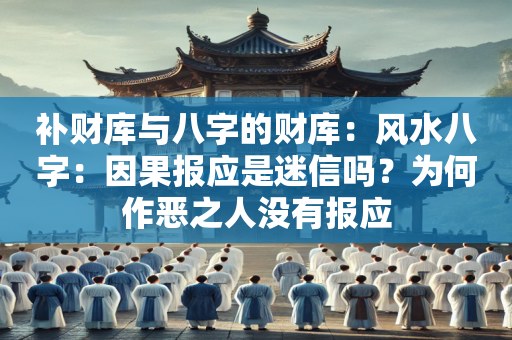 补财库与八字的财库：风水八字：因果报应是迷信吗？为何作恶之人没有报应