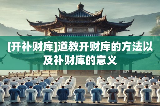 [开补财库]道教开财库的方法以及补财库的意义