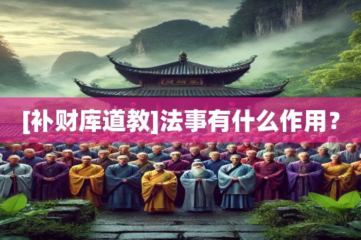 [补财库道教]法事有什么作用？