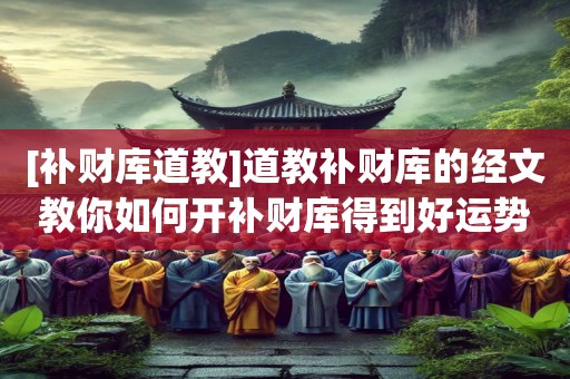 [补财库道教]道教补财库的经文教你如何开补财库得到好运势