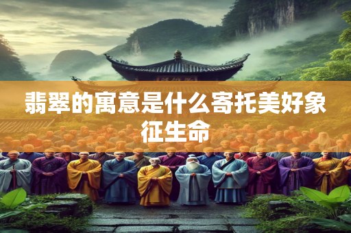 翡翠的寓意是什么寄托美好象征生命