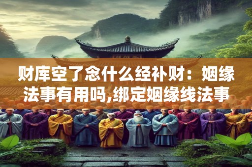 财库空了念什么经补财：姻缘法事有用吗,绑定姻缘线法事
