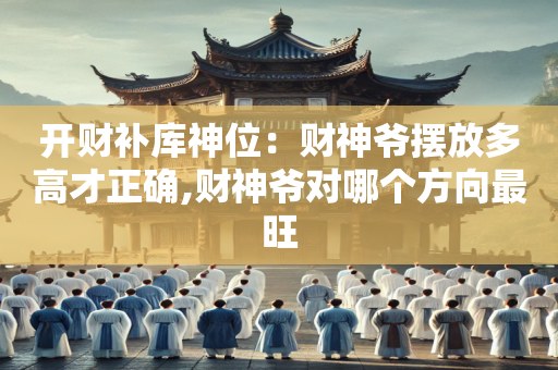 开财补库神位：财神爷摆放多高才正确,财神爷对哪个方向最旺