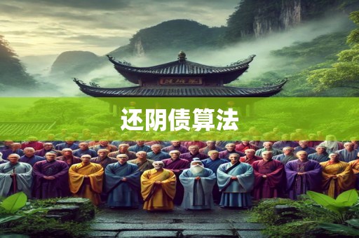 还阴债算法