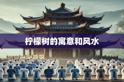 柠檬树的寓意和风水