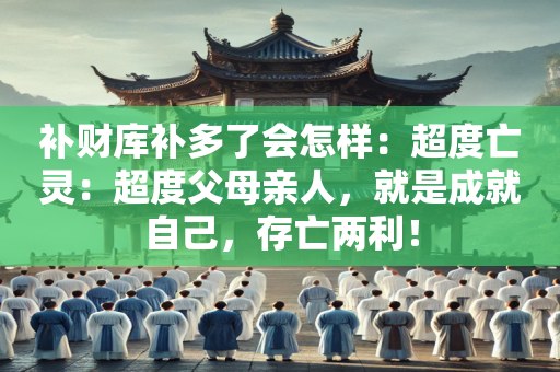 补财库补多了会怎样：超度亡灵：超度父母亲人，就是成就自己，存亡两利！