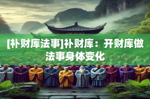 [补财库法事]补财库：开财库做法事身体变化