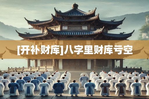 [开补财库]八字里财库亏空