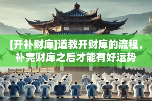 [开补财库]道教开财库的流程，补完财库之后才能有好运势