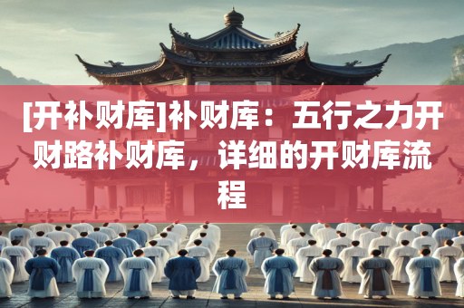 [开补财库]补财库：五行之力开财路补财库，详细的开财库流程