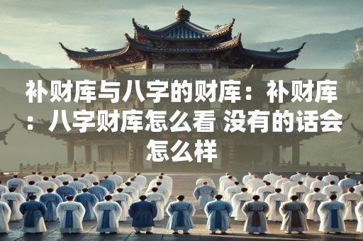 补财库与八字的财库：补财库：八字财库怎么看 没有的话会怎么样