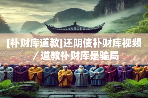 [补财库道教]还阴债补财库视频／道教补财库是骗局