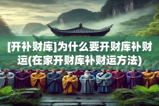 [开补财库]为什么要开财库补财运(在家开财库补财运方法)