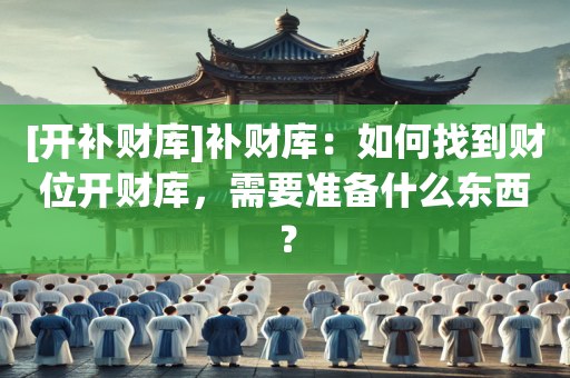 [开补财库]补财库：如何找到财位开财库，需要准备什么东西？