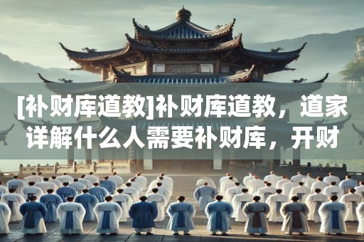 [补财库道教]补财库道教，道家详解什么人需要补财库，开财