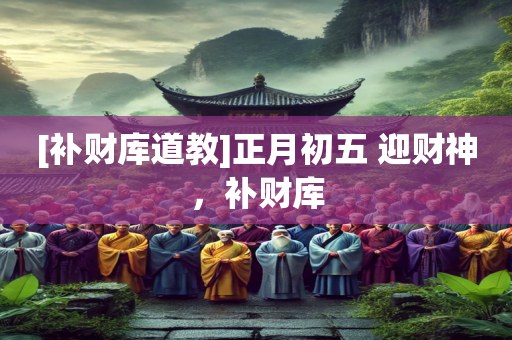 [补财库道教]正月初五 迎财神，补财库