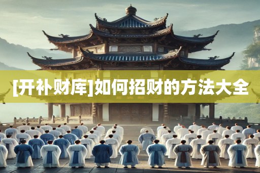 [开补财库]如何招财的方法大全