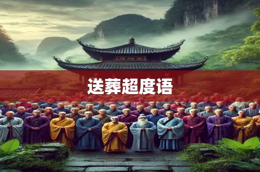送葬超度语