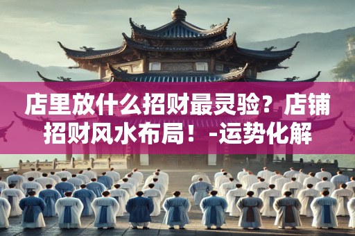 店里放什么招财最灵验？店铺招财风水布局！-运势化解