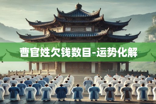 曹官姓欠钱数目-运势化解