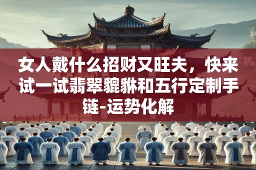 女人戴什么招财又旺夫，快来试一试翡翠貔貅和五行定制手链-运势化解