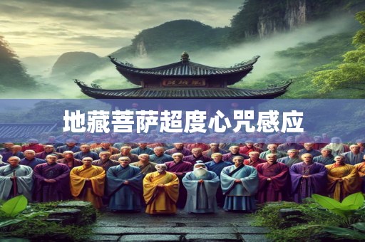 地藏菩萨超度心咒感应