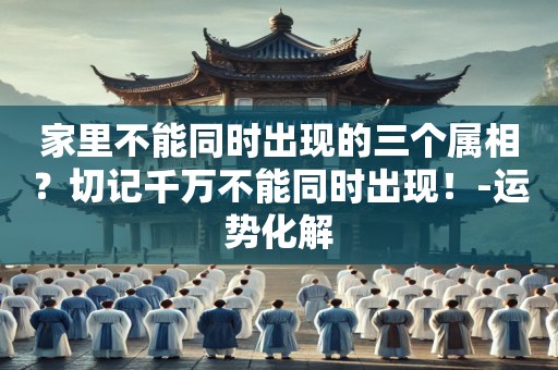家里不能同时出现的三个属相？切记千万不能同时出现！-运势化解