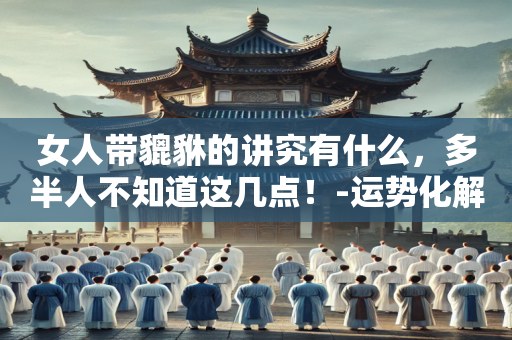 女人带貔貅的讲究有什么，多半人不知道这几点！-运势化解
