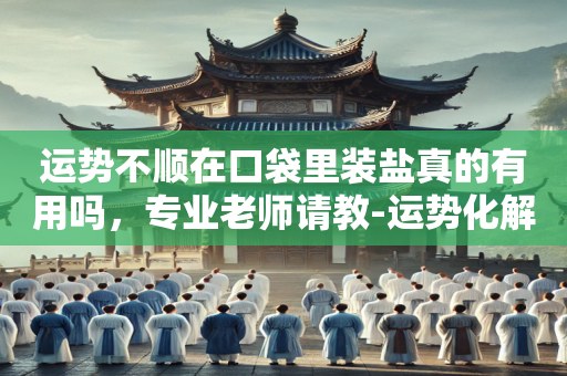 运势不顺在口袋里装盐真的有用吗，专业老师请教-运势化解