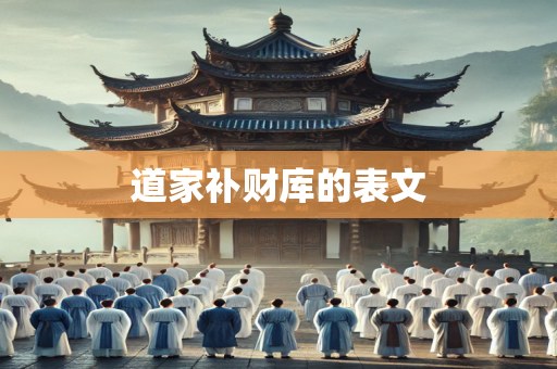 道家补财库的表文