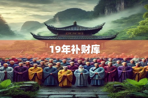 19年补财库