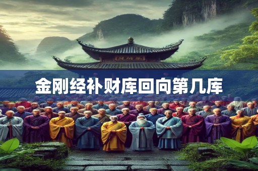金刚经补财库回向第几库
